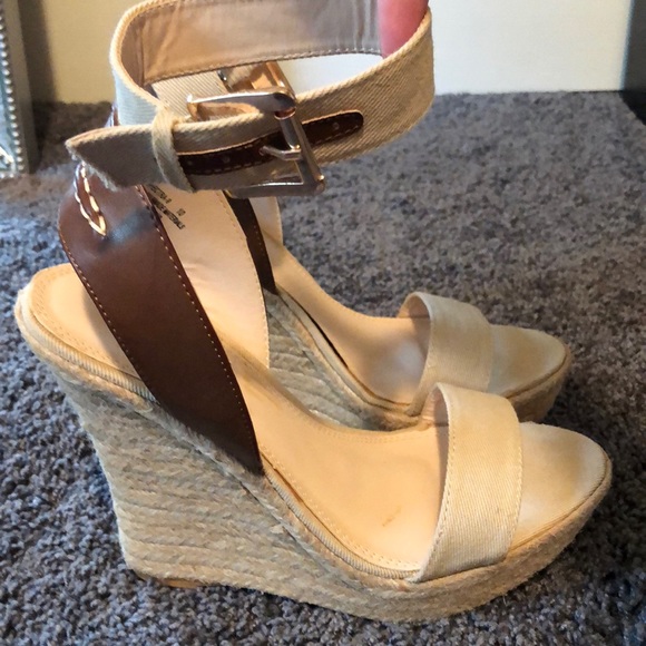 Tan wedges - Picture 3 of 3